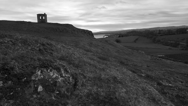 The west flank of Kenmuir Hill towards Castle Semple Loch. The west flank of Kenmuir Hill towards Castle Semple Loch.