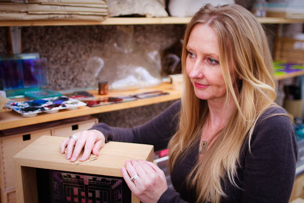 Karen at work